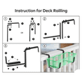 thumbnail image 2 of 4PCS Adjustable Planter Box Bracket (6 to 12.5 Inches) for Flower Box Holders, Window Boxes PlantersHooks, Wall, 2 of 7