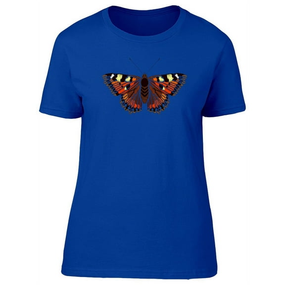 Big Embroidered Butterfly T-Shirt Women -Image by Shutterstock, Female Large