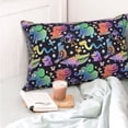 thumbnail image 4 of Fotbe Colorful Animals Funda de Almohada Decorativa Estilo Occidental, Lujo en Algodón, Fundas para Almohadas King, Cojín Estampado para Decoración del Hogar-14"x20", 4 of 6