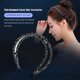 thumbnail image 4 of Guardurnaity Accesorios para el cabello, diadema sencilla de ala fina, herramientas de estilismo a la moda, accesorio a juego para ropa, de Ropa, zapatos y accesorios Miscelánea color gris negro, 4 of 6
