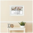 thumbnail image 2 of ArtToFrames Collage Photo Picture Frame with 2 - 6x20" Openings, Framed in White with Fabric White and Black Mats (CDM-3966-37), 2 of 8