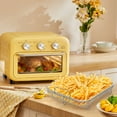 thumbnail image 2 of Air Fryer Basket For Oven, 2 Piece Set Stainless Steel Grill Basket, Non-stick Mesh Basket Set, Air Fryer Tray Wire Rack Roasting Basket, 2 of 7