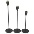 thumbnail image 4 of Oubit Single Head Candle Cup,Candle Holders Set Single Black Candle Holders Set Metal Single Head Candlestick High-Precision Functionality, 4 of 9