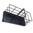 thumbnail image 2 of Injueey Soporte de esponja para encimera de cocina, ahorro de espacio, organización eficiente para cocina, elegante y fácil acceso Hardware todo negro, 2 of 6
