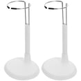 thumbnail image 4 of FRCOLOR Doll Stand 2Pcs Creative Doll Bracket Support Portable Toy Stand Fashion Doll Storage Rack Display Rack for Home Store (White Rack for 25cm Doll),7.87"X3.94"X3.94", 4 of 5