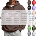 thumbnail image 6 of qafoshin Men's Letter-Print Athletic Hoodie, Fall Classic Long-Sleeve Drawstring Hooded Graphic Sweatshirt, 6 of 6