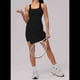 thumbnail image 5 of Vestido de Tenis para Mujer, Vestido Deportivo, Vestido de Entrenamiento, Vestido de Falda Pantalón, Trajes de Golf, Negro, Talla S, 5 of 7