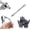 1/4" Socket Flexible Extension Hose, variant on Flexible Socket Extension 3/8, 360 Flex Rod for Impact, 3/8", 1/4", 1/2" Drive Bar, Wrench Sleeve Universal Extension Rod Set (1/4" Socket Flexible Extension Hose)