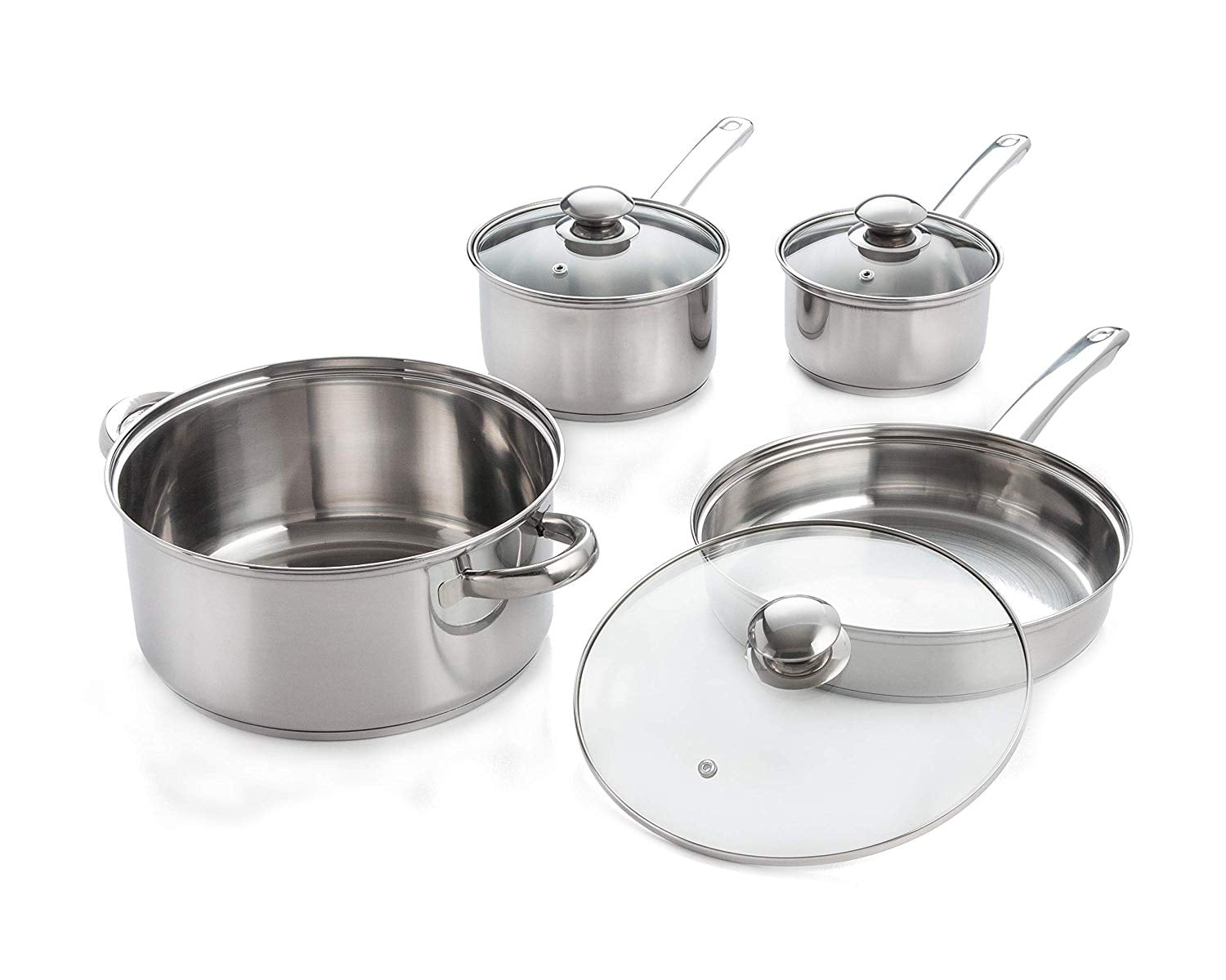 Cook Pro 7Piece Stainless Steel Cookware Set Walmart Canada