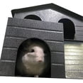 thumbnail image 5 of Felix & Fido SafeHaven XL All Metal Small Animal Hideaway Hut. Solid Safe Construction. All Smooth Edges. ChewProof. Foldable Design. Guaranteed for Life, 5 of 6