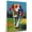 American Foxhound, variant on Sealyham Terrier Dog Golf Stretched Canvas Size 8x12 – Funny Sealyham Terrier Dog Playing Golf Canvas Wall Art for Sports Lovers, Pet Lovers, Home Decor