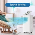 thumbnail image 2 of Portable Air Conditioner 10,000 BTU, Portable AC Unit with Remote Control, 24H Timer, Sleep Mode, 2 of 6