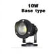 thumbnail image 3 of Lámpara LED para jardín al aire libre, 5 W, 10 W, con punta de lámpara, resistente al agua, CA 85-265 V, CC 12 V, foco para camino, luz blanca cálida y verde, 3 of 5