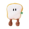 thumbnail image 1 of Squeaky Dog Toy Crinkle Sound Interactive Chew Play Soft Fabric Pet Toy For Dogs And Cats Breakfast Bread Design Boredom Daily, 1 of 4