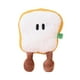 thumbnail image 1 of Juguete chirriante para perros con sonido crujiente Diseño de pan de desayuno Juguete interactivo masticable para perros y gatos Tejido suave para el aburrimiento y el juego diario, 1 of 4