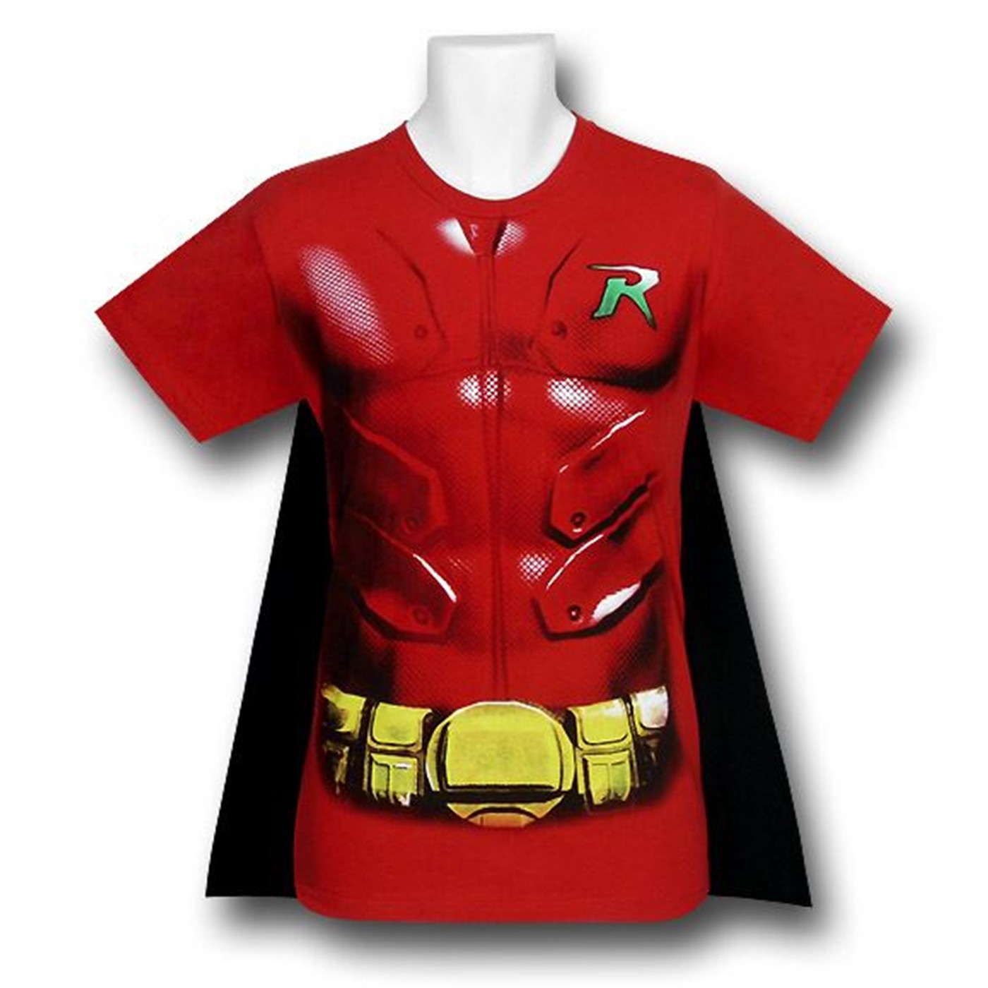 Robin Caped Armor Costume TShirtMen's 2XLarge