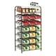 thumbnail image 1 of Organizador de Latas de Despensa de 7 Niveles, Estante de Latas de Gran Capacidad para Almacenamiento de Cocina y Gabinete, Marrón, 1 of 1
