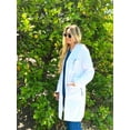 thumbnail image 3 of Medgear White Lab Coat 39" for Women, Long Sleeve, 5 Pocket & Back Belt, White, Medium, 3 of 3