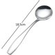thumbnail image 2 of Juego de 12 cucharas redondas de acero inoxidable, 12 cucharas, 2 of 4