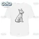 thumbnail image 1 of Camisetas con estampado de perro Basenji, ropa para hombre, nuevas camisetas y tops de algodón para mujer, camisetas estampadas, ropa Y2K, lindas y divertidas camisetas, 1 of 7