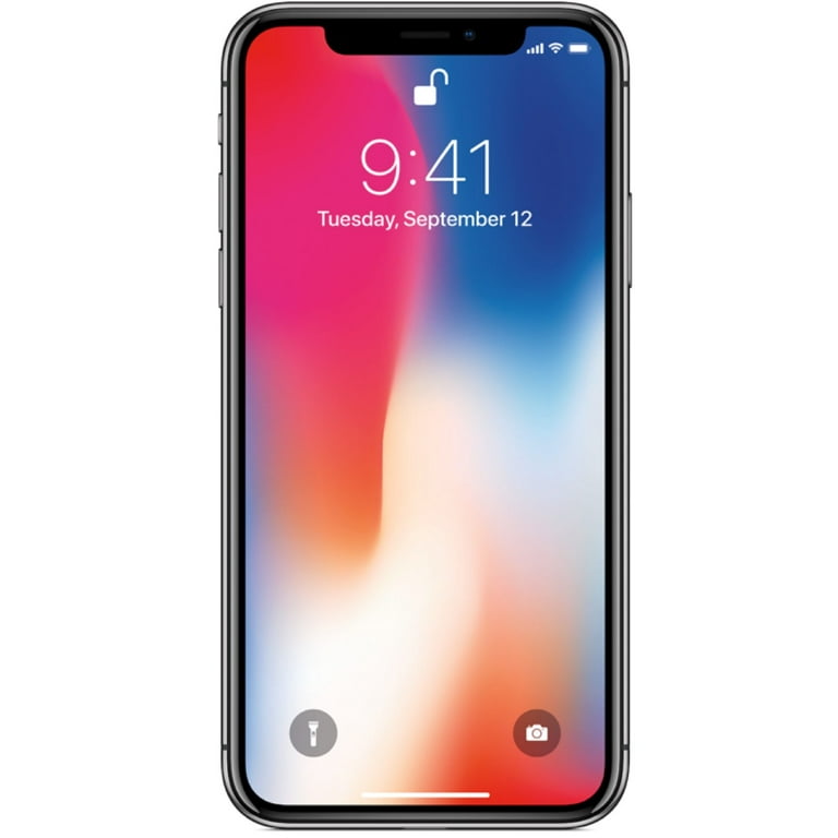 iPhoneⅩ 64GB Restored Apple iPhone X, 64GB, Space Gray - For AT&T / T