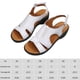 thumbnail image 2 of Sandalias de cuña para mujer antideslizantes informales zapatos de playa soporte para arco para viajes al aire libre, 2 of 6