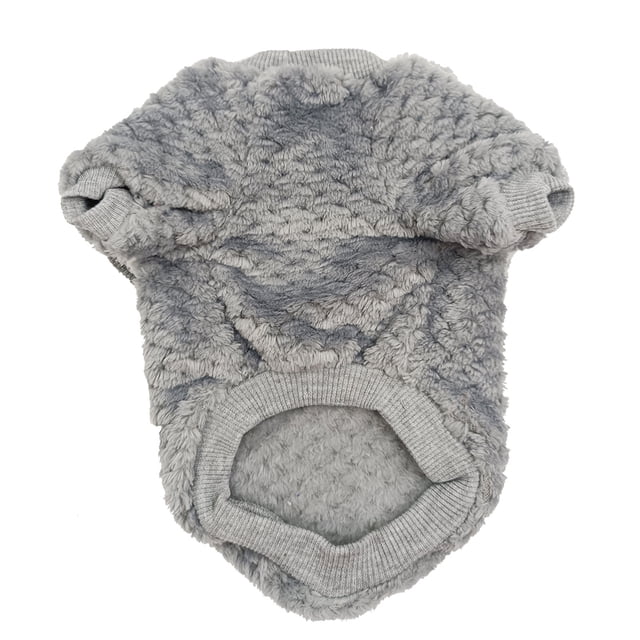 Greeniant Ropa para perros Disfraces Estilo simple Suéter multicolor para mascotas Cachorros Camisa Suavidad Mantener caliente Cachorro Chaleco Café L Ropa para mascotas Gris METRO Greeniant PT003805-27B