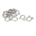 thumbnail image 5 of 10 Pcs Stainless Steel Wire Rope Fastener Bow Shackles 5mm Thread, 5 of 5