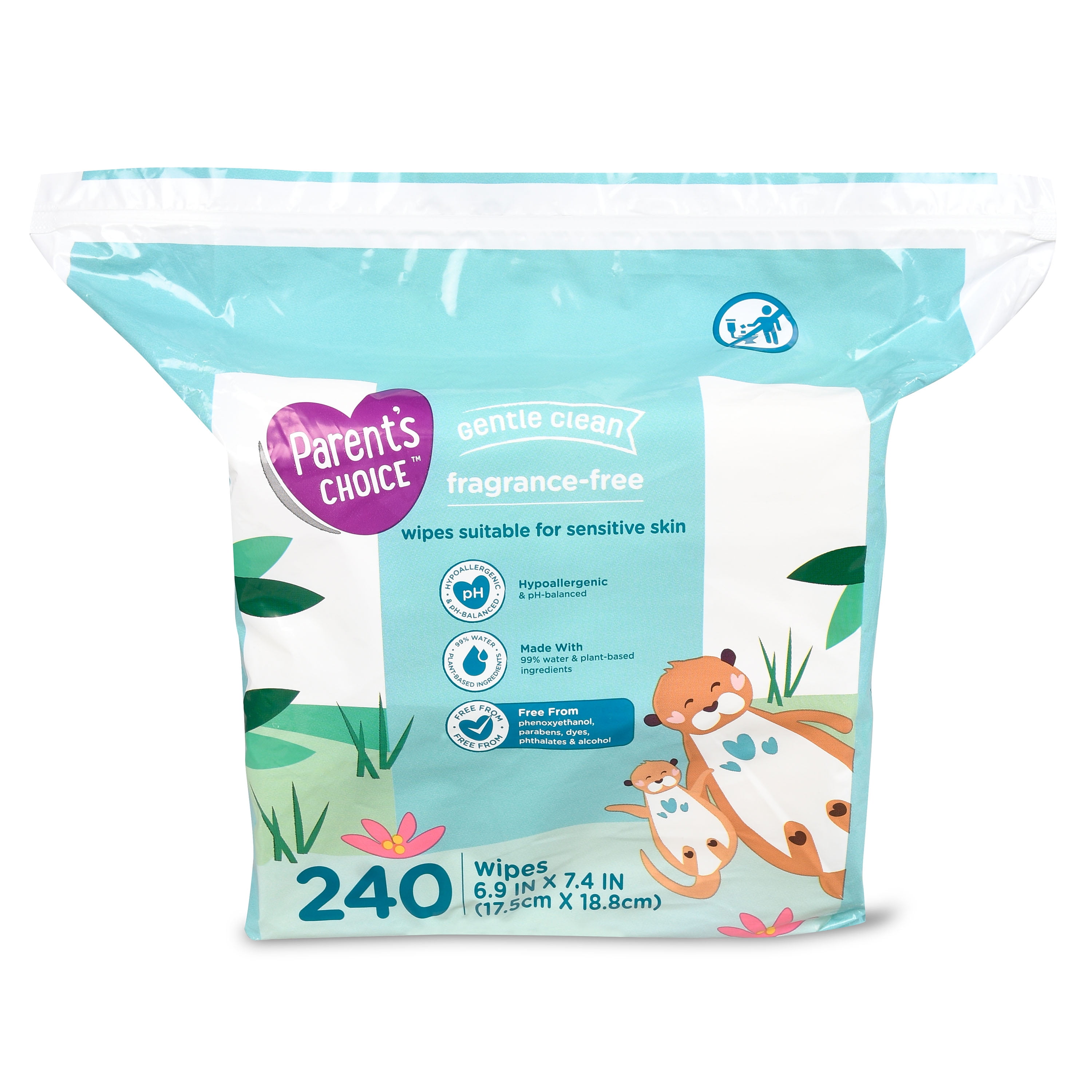 BabyCozy Baby Wipes 240 Ct, Cleansing & Moisturizing 2-in-1