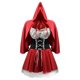 thumbnail image 3 of Disfraz de sirvienta para mujer, disfraz de bruja para Navidad y Halloween, juego de rol para mujer, 3 of 6