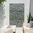 thumbnail image 5 of Veradek Outdoor Privacy Screen 3-Panel Set w/ Stand - (Flowleaf), 5 of 10