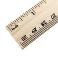 thumbnail image 4 of Regla de Madera de 30cm 12 Pulgadas 2 Escalas Paquete de 30 Reglas de Medir de Madera, 4 of 5