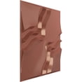 thumbnail image 2 of Ekena Millwork 19 5/8"W x 19 5/8"H Rogue EnduraWall Decorative 3D Wall Panel, Universal Pearl Metallic Champagne Pink (12-Pack for 32.04 Sq. Ft.), 2 of 6