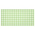 thumbnail image 3 of MYPOP Home Seamless Gingham Checkered Cotton Linen Tablecloth 60x120 Inches, Lime Green Check Desk Sofa Table Cloth Cover for Party Decor, 3 of 6