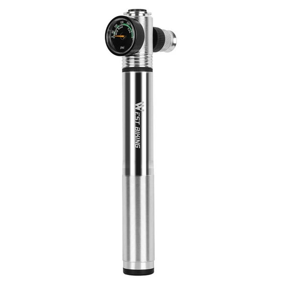 LOVIVER Portable Bike Pump with Gauge 300psi Presta Valve Pump