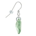 thumbnail image 7 of Color Choices Austrian Crystal Galactic Sterling Silver Snake Chain Necklace and Earring Set - Peridot Green, 7 of 7