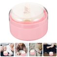 thumbnail image 3 of Body Powder Puff Box Loose Powder Container Portable Baby Powder Storage Holder with Puff, 3 of 3