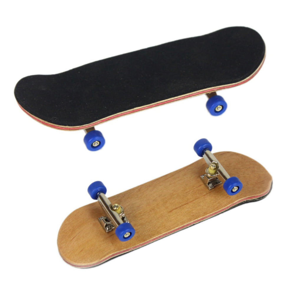 Peoples Republic Maple Complete Wooden Fingerboard with Basic Bearing Wheels 