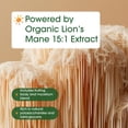 thumbnail image 5 of NatureBell Lion’s Mane - 240 Capsules - Organic Fruiting Body & Mycelium - Brain, Immune & Energy Support - High-Potency Extract - Non-GMO & Gluten-Free - 120 Servings, 5 of 8