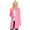 Pink, variant on Moa Collection Women's Long Sleeve Casual Duster Classic Solid Long Body Cardigan