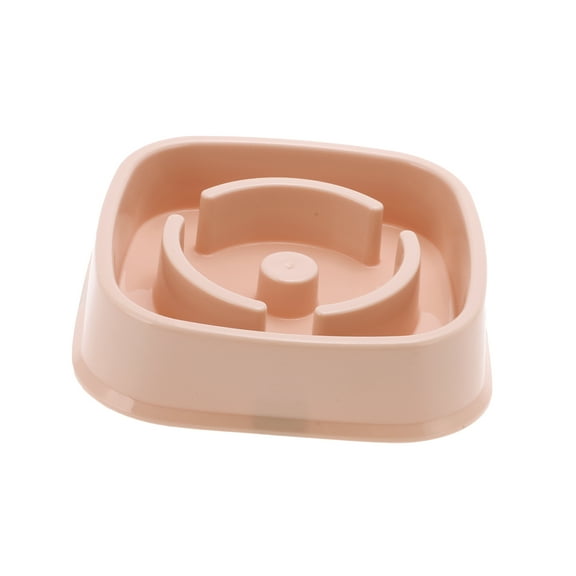 Unique Bargains 1 Pc Lightweight Water Dog Bowl for Indoor and Outdoor Plastic Pink