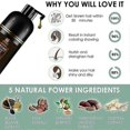 thumbnail image 4 of Instant Hair Dye Shampoo for Gray Hair Coverage,Hair Color Shampoo for Men/Women,3 in 1-100% Grey Cover,Herbal Ingredients Hair Shampoo 2025, 4 of 5