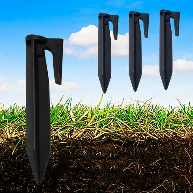 PVC Plastic Ground Nails 8.5cm Long Ground Tent Nails Gardening Nails Tools