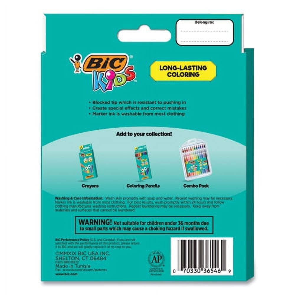 BIC Kids Coloring Markers Magical Effects Assorted Colors Pack Of 12  Markers - Office Depot