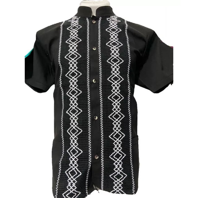 Camisa /guayabera Artesanal Mod. Maya