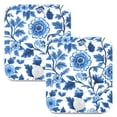 thumbnail image 7 of Yayeee 2-Pack Plug in LED Night Lights with Light Sensors Motion Detectors, Blue Floral Pattern, 7 of 7