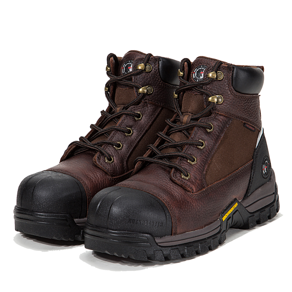Rock Rooster Footwear Work Boots for Men, Composite Toe