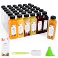thumbnail image 1 of Botellas de jugo de plástico OBKJJ 16 oz/473 ml (150 unidades) con tapas, 1 of 7