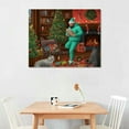 thumbnail image 2 of Nawypu  'Santa'S Cats' by Christine Rotolo, Canvas Wall Art,, 2 of 4