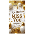 thumbnail image 3 of Decorative Design Farewell Banner Glitter Gold Theme Balloon Decoration for Farewell Party Retirement Celebration Indoor Event, 3 of 7